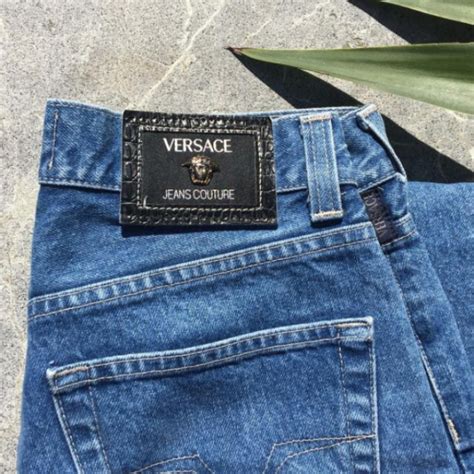 versace 1969 high rise decontructed jeans|Vintage Versace Jeans In Women's Jeans for sale .